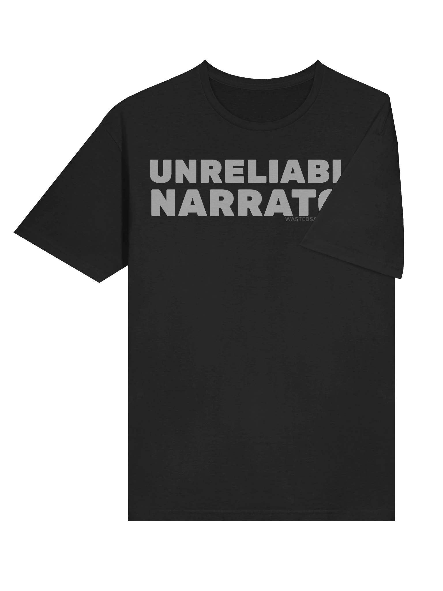 Unreliable Narrator Shirt! (BLACK) product image (6)