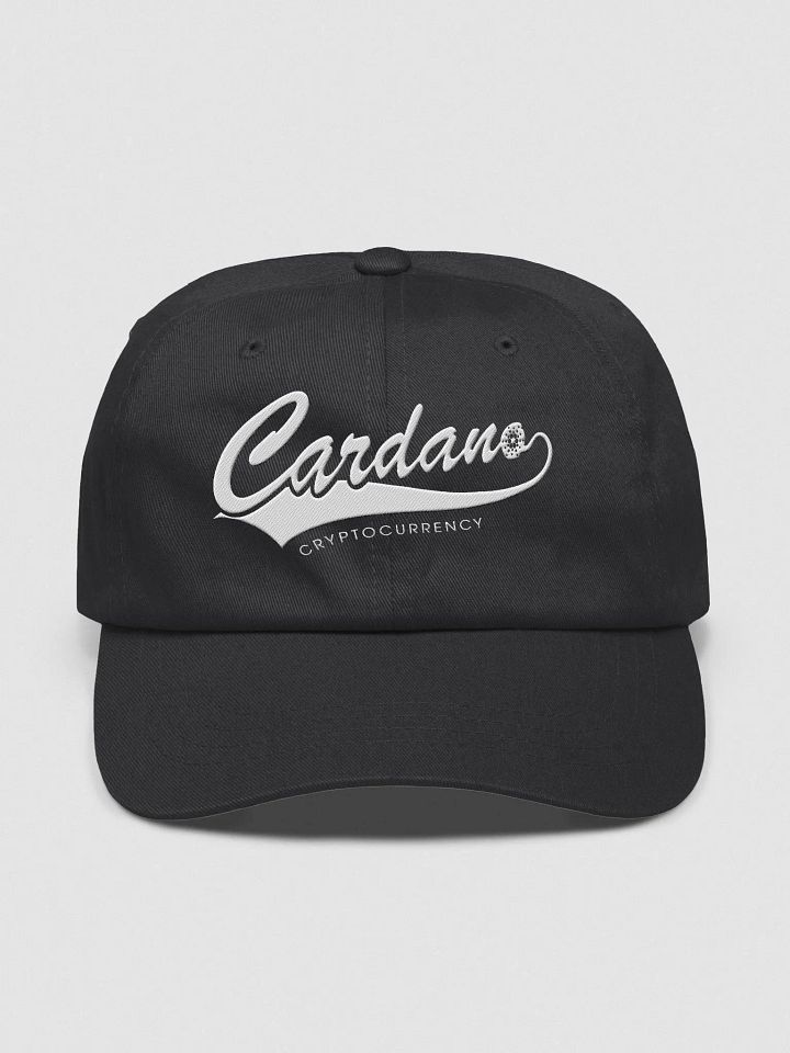 Stylish Script Logo Dad Hat 'Cardano' product image (1)