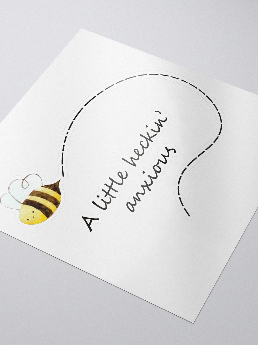 Anxious Bee Sticker product image (3)