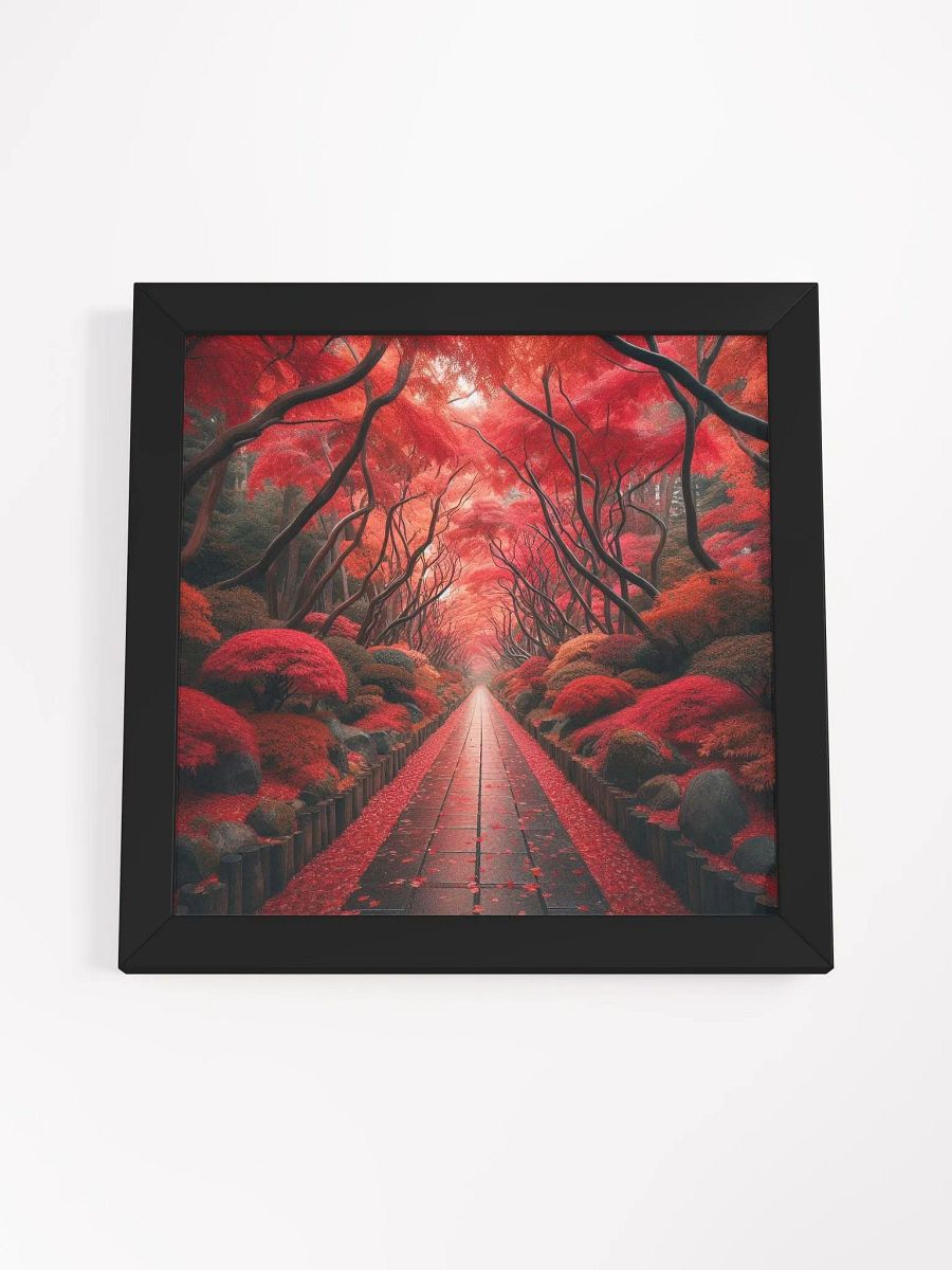 Autumnal Archway Framed Poster product image (37)