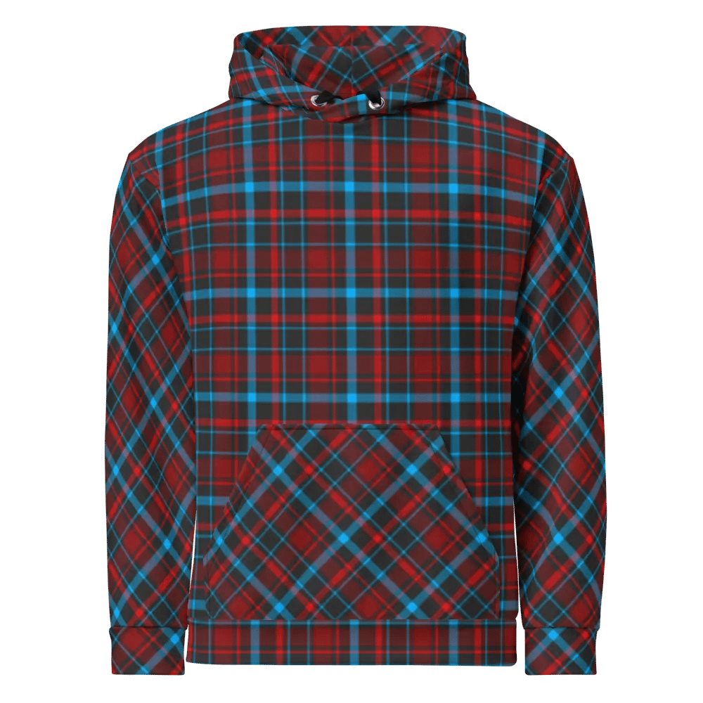 Jonny Rockford Branded Tartan Hoodie product image (10)