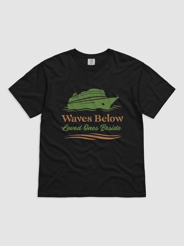 Waves Below Cruise Ship T-Shirt product image (3)