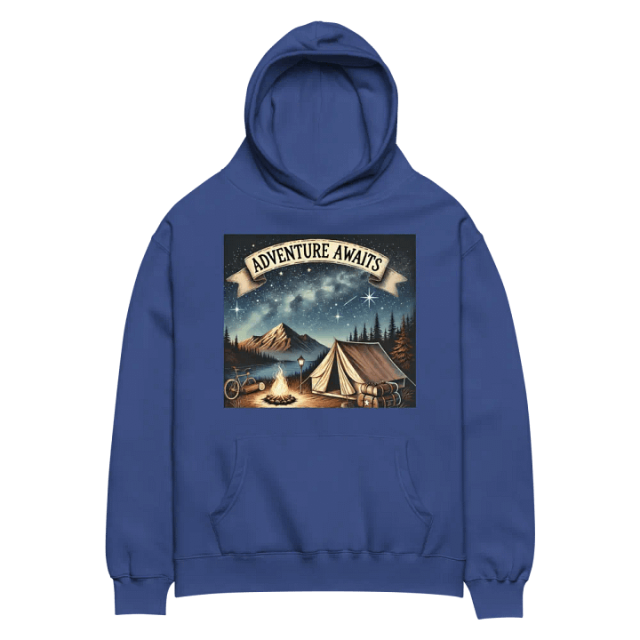 Starry Night Adventure Oversized Hoodie product image (2)