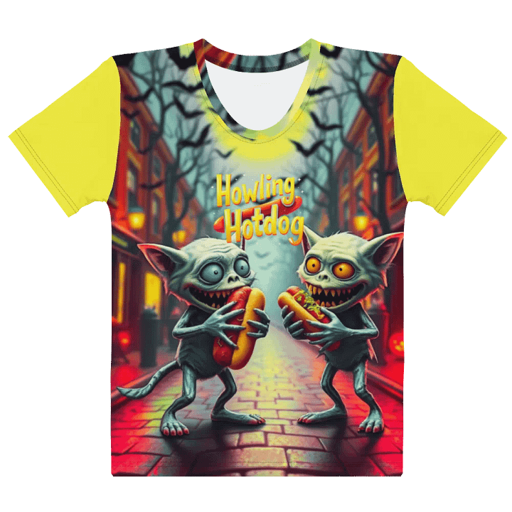 Howling Hotdog T Shirt product image (2)