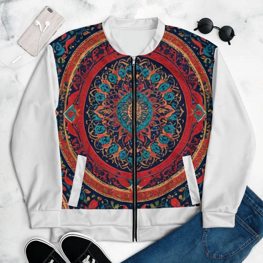 Jacket with Persian Carpet Design Mix of Beautiful Colors product image (5)