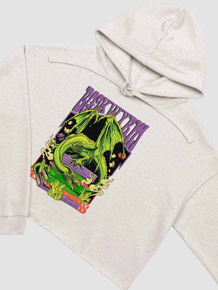 'Bookwyrm' Cropped Hoodie product image (1)