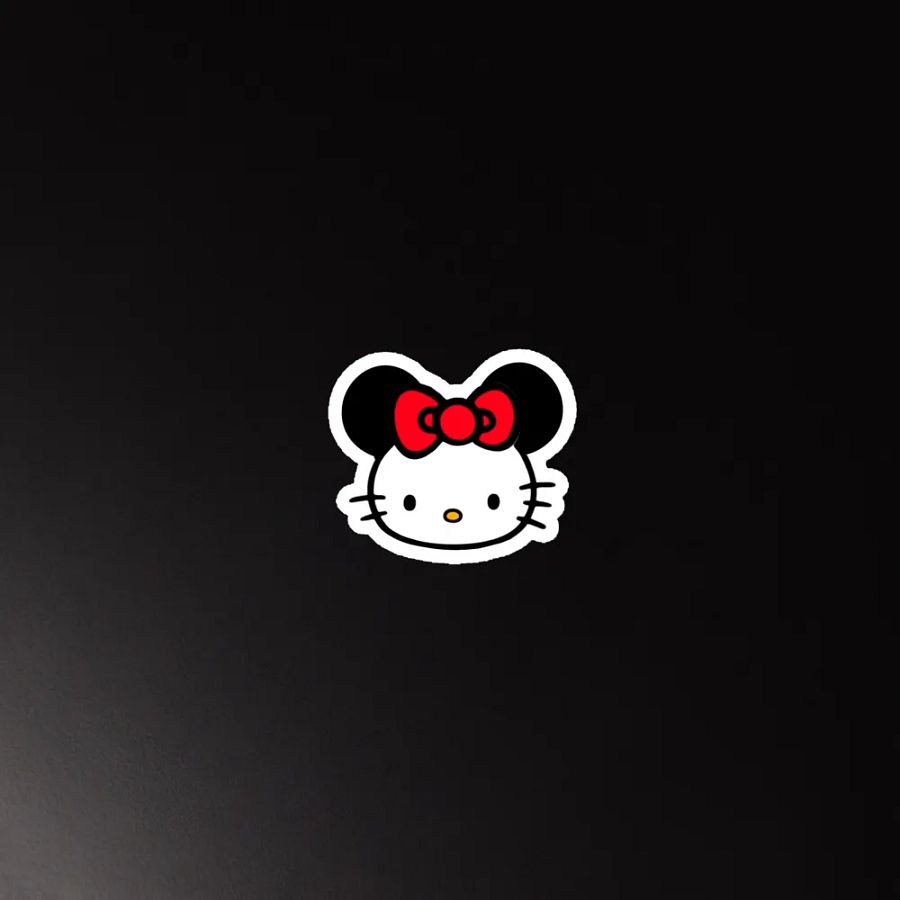 Hello Kitty x Minnie Magnet (Red Bow) product image (4)