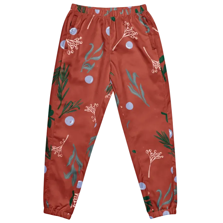 Winter Botanical All-Over Print Track Pants product image (2)
