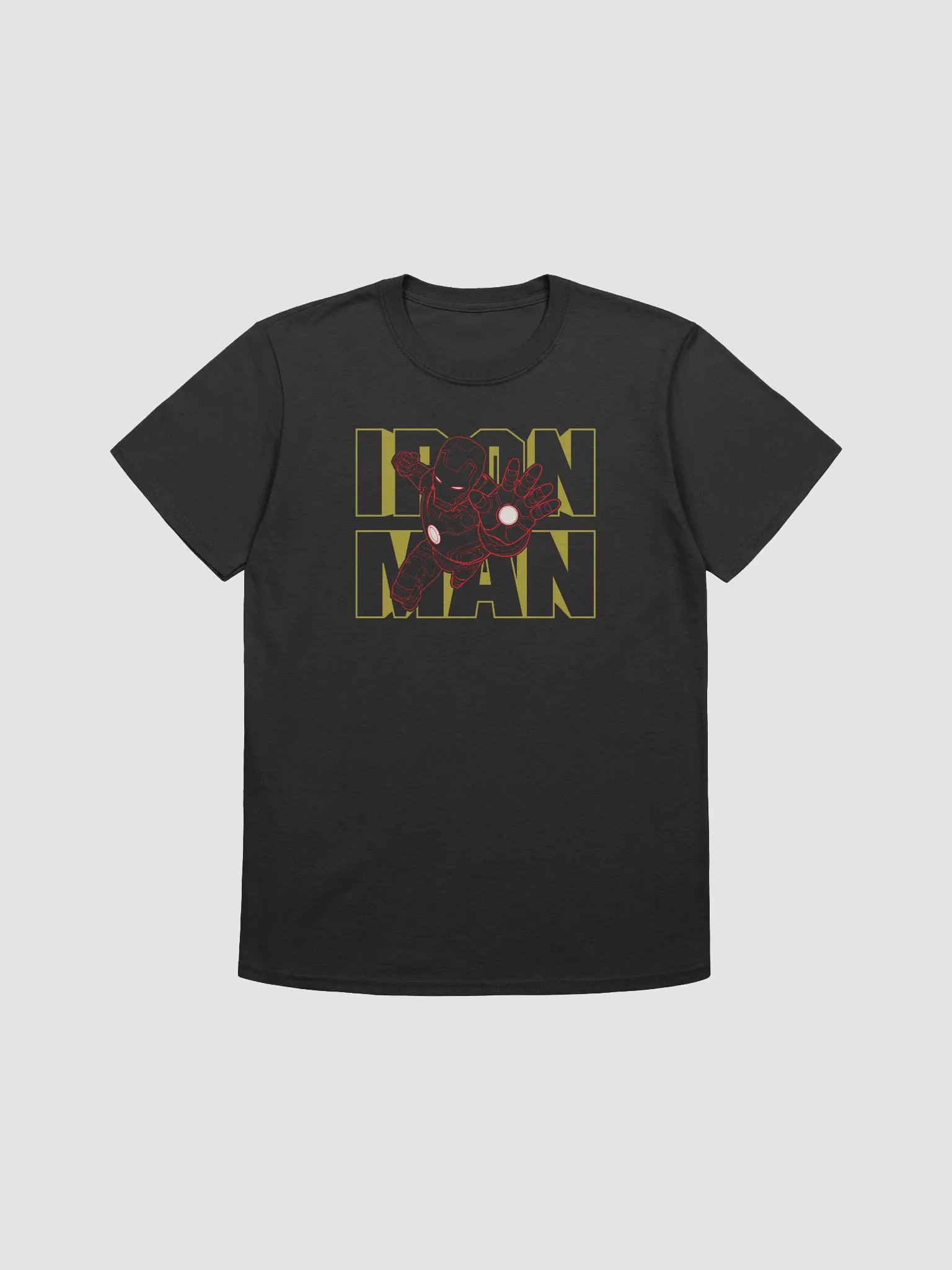 Dynamic Iron Man Action T-Shirt product image (1)