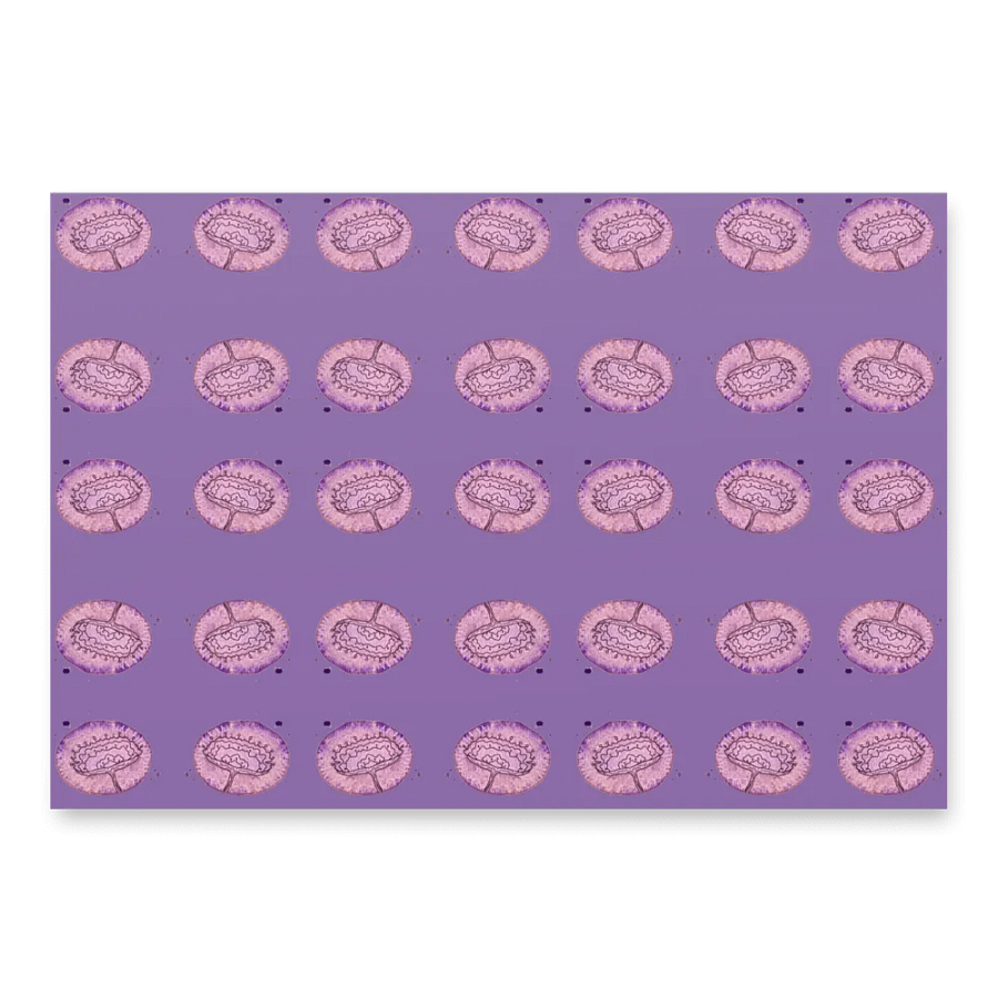 Flower Polka Dots Wrapping: Set of 3 Sheets product image (1)