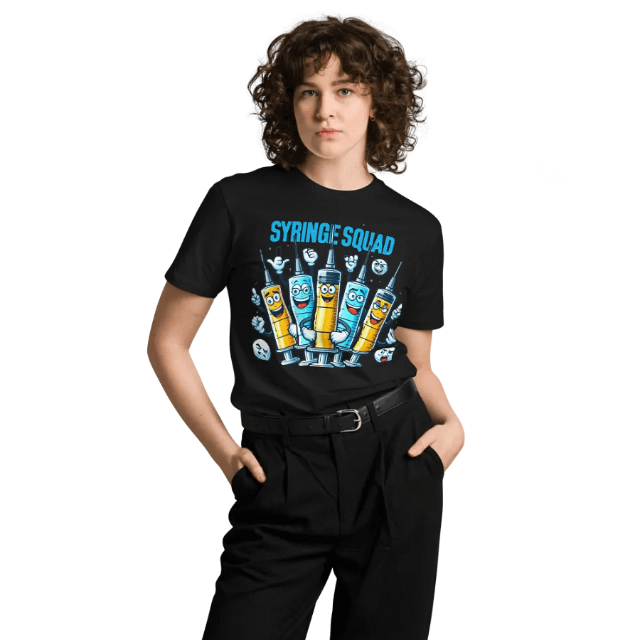 Syringe Squad Celebration Unisex Tee product image (10)