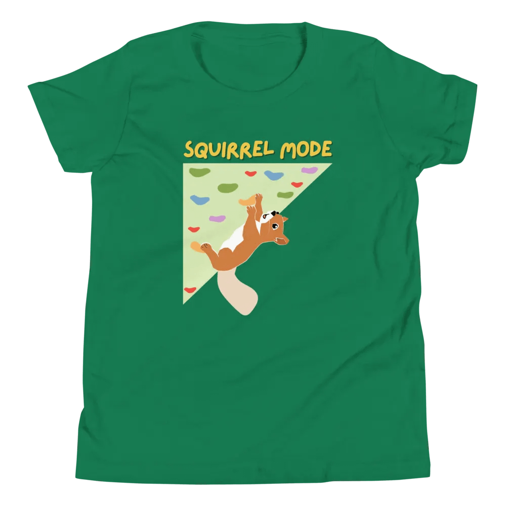 Squirrel Mode - Youth Climbing T-Shirt product image (32)
