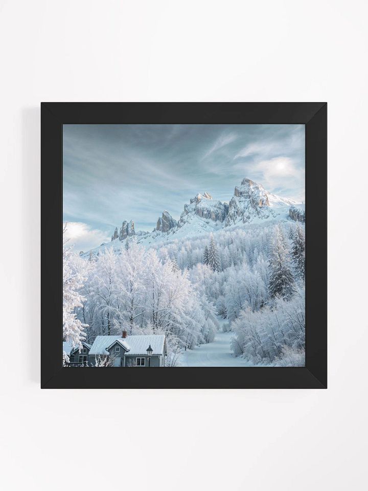 Frozen Landscape Framed Print product image (25)