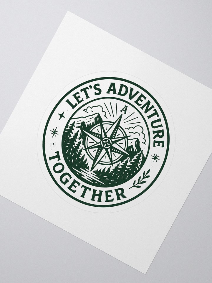 Let’s Adventure Together - Sticker product image (2)