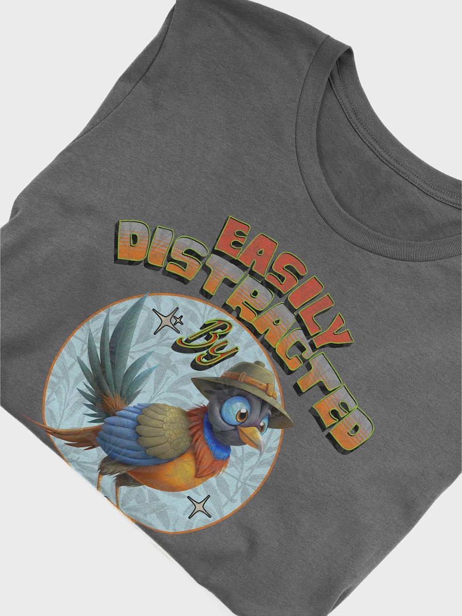 Easily Distracted By Birds Whimsical Distraction T-Shirt product image (3)