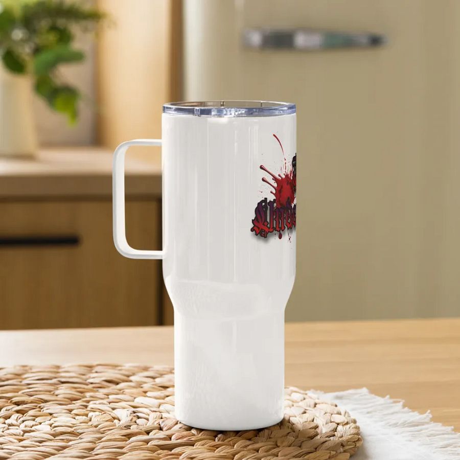 Gothic Splatter Travel Mug product image (10)