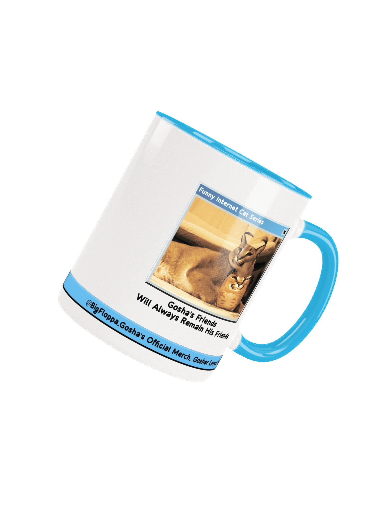 Y2K Cute Caracal Coffee and Tea Mug product image (4)