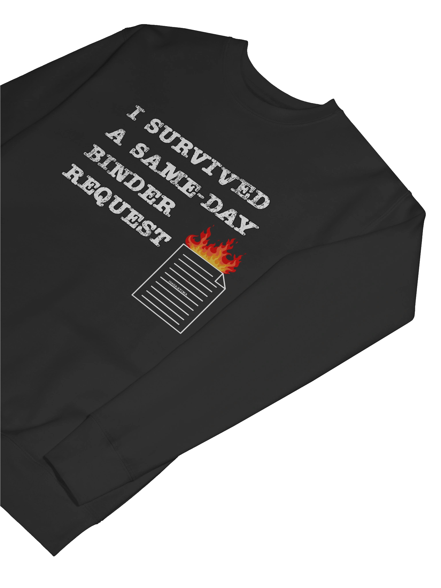 Survived Same-Day Binder Sweatshirt product image (55)