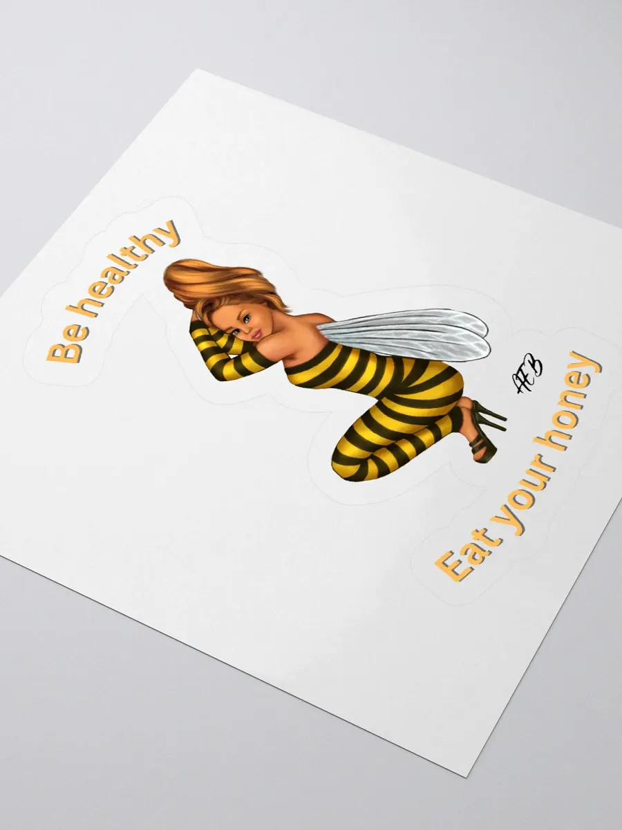 Bee Healthy Kiss Cut Stickers product image (11)
