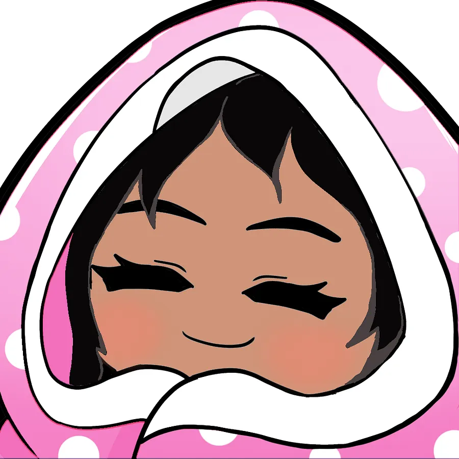 Comfy Emote - Black Hair, Brown Skin product image (1)