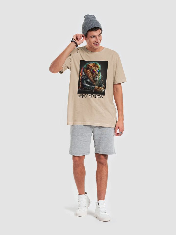 MILLION DADDY - DANCE MEMECOIN - PREMIUM TEE - TAN product image (1)