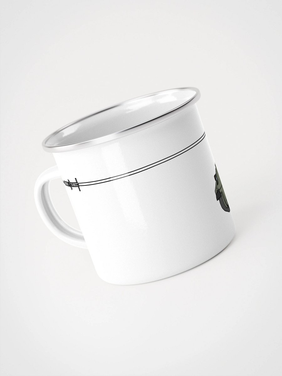 Bradley Fires TOW Around Enamel Mug product image (4)