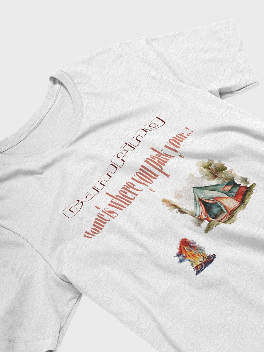 Funny Camping Design - 'Home is Where You Park Your...' Tent Art product image (26)