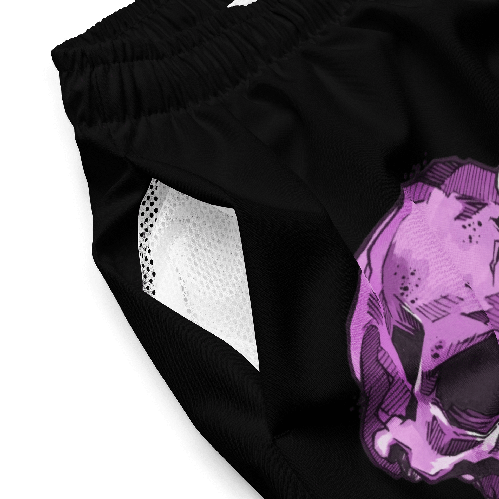 Bolted Skull Swim Trunks product image (4)