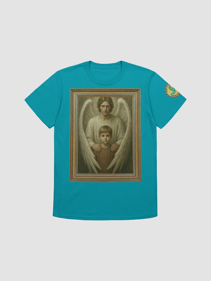 Angels Watch Over Them (Male) Gildan Unisex Softstyle T-Shirt Light Colors product image (11)