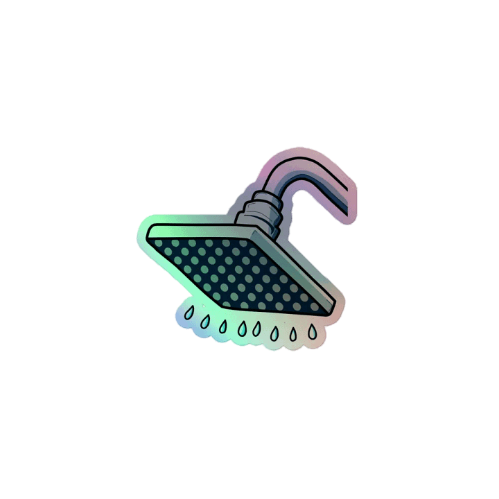 Here's Your Damn Shower Head - Sticker product image (1)