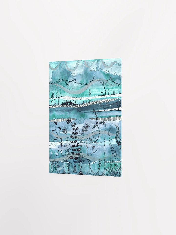 Serenity Depths Matte Poster product image (10)