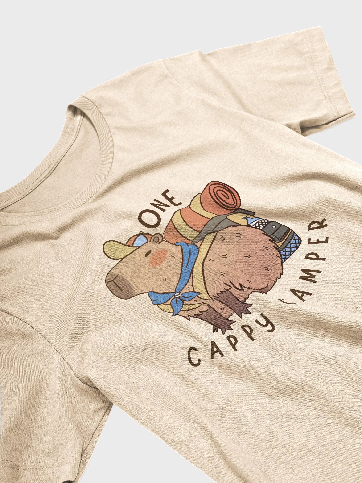 Happy Camper Capybara Adventure T-Shirt product image (17)