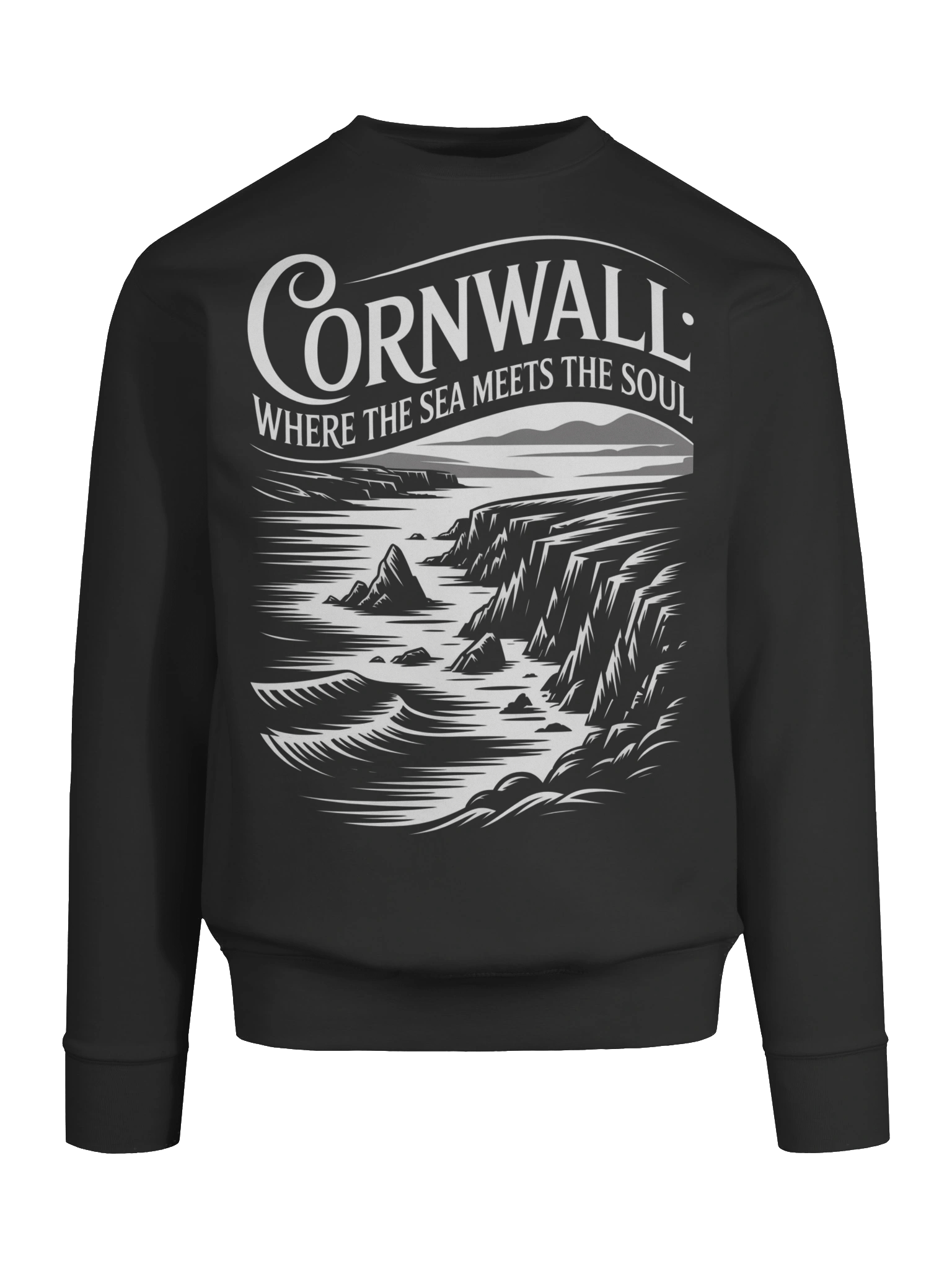 Cornwall: Where the Sea Meets the Soul - Premium Sweatshirt product image (10)