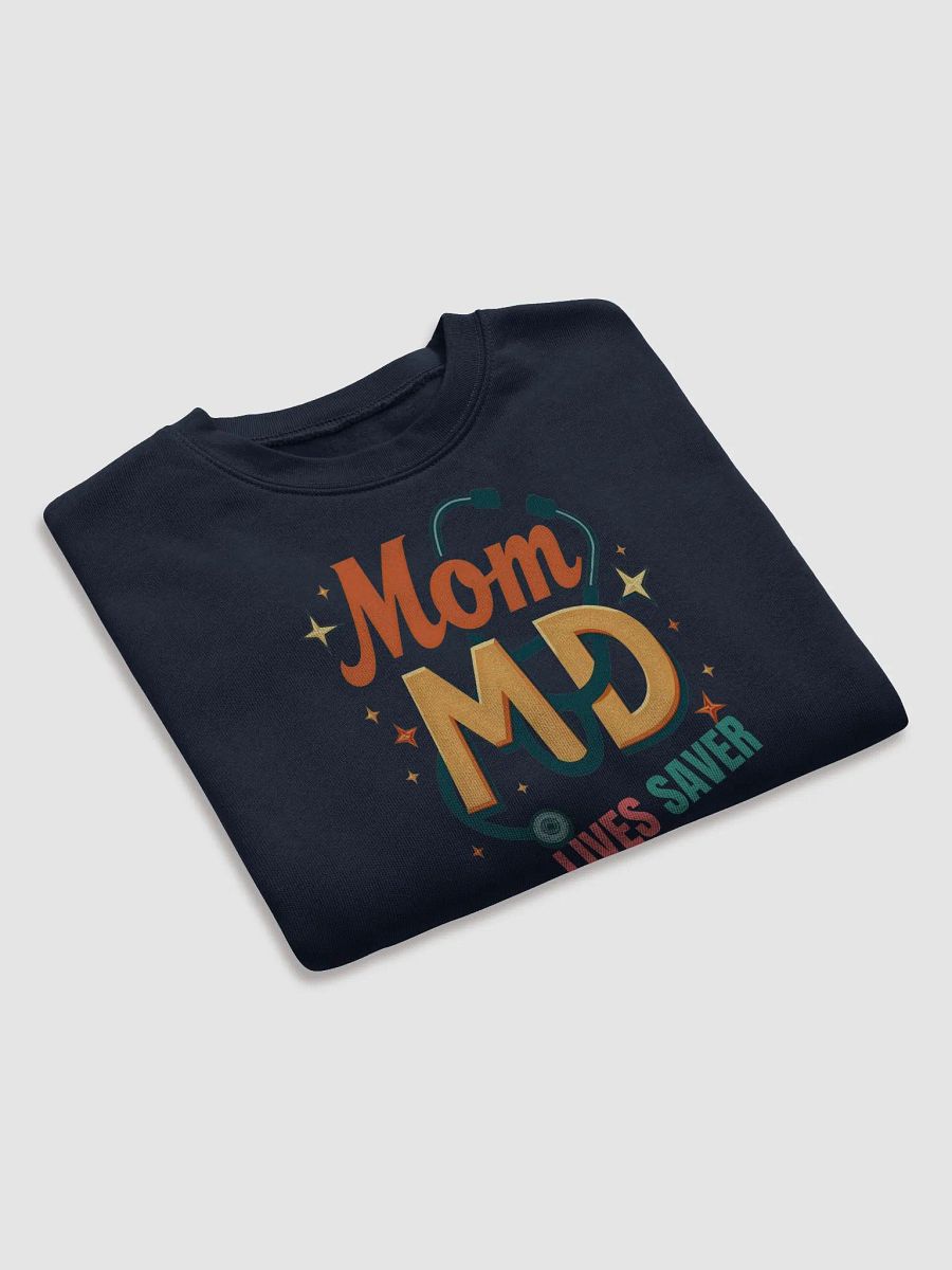 Mom MD Life Saver Fleece Crop Sweatshirt product image (33)