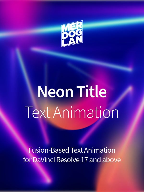 Neon Title Text Animation product image (1)