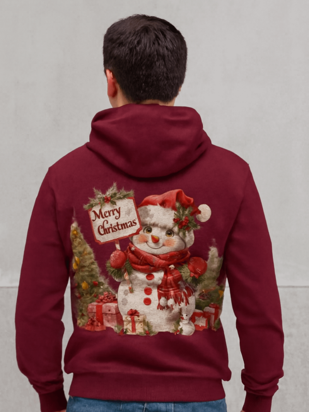 Festive Snowman Holiday Hoodie product image (1)