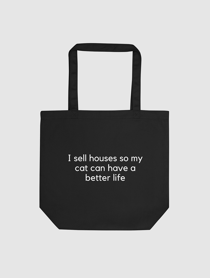 Tote Bag - I sell houses (cat) product image (1)