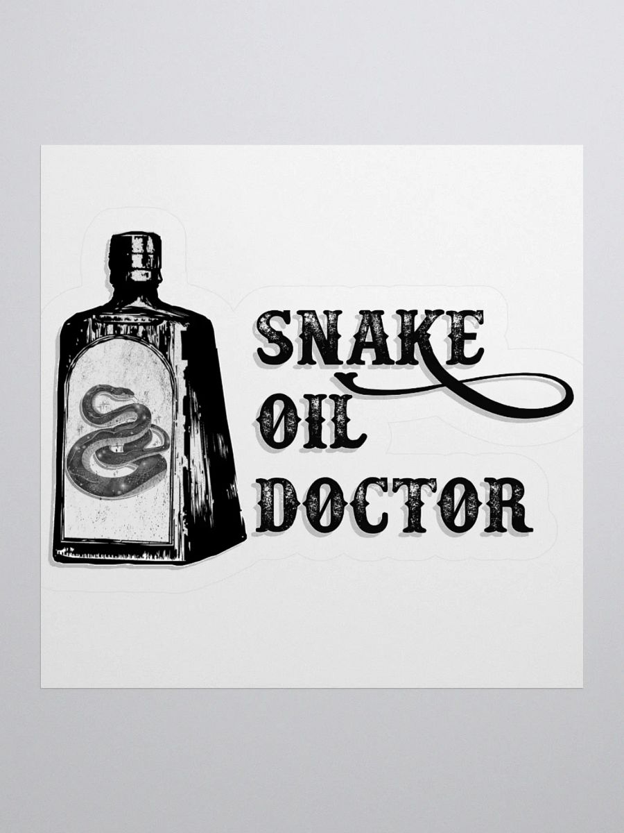 Snake Oil Doctor - Sticker product image (3)