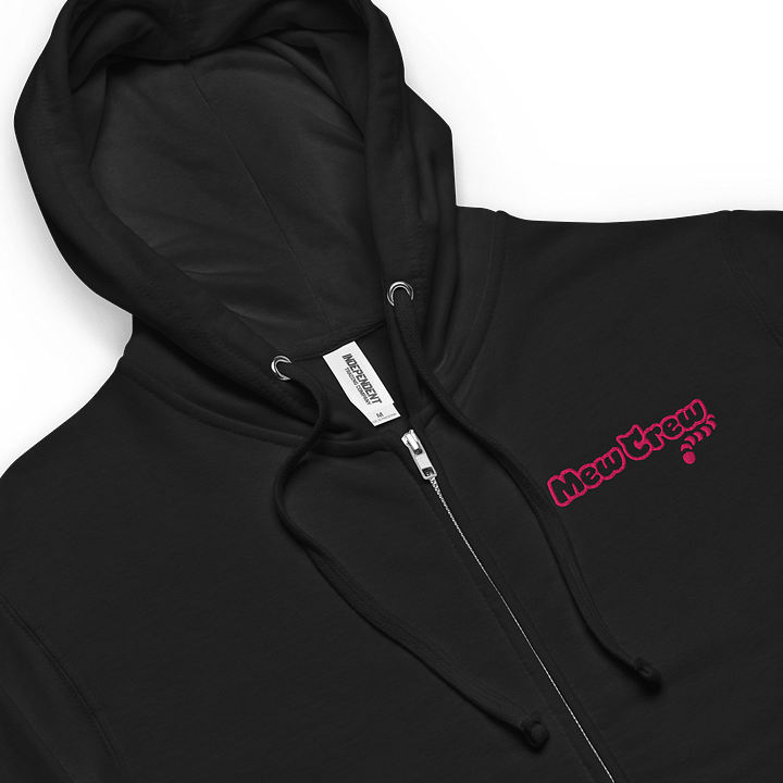 Mew Crew Embroidered Zip-Hoodie product image (1)