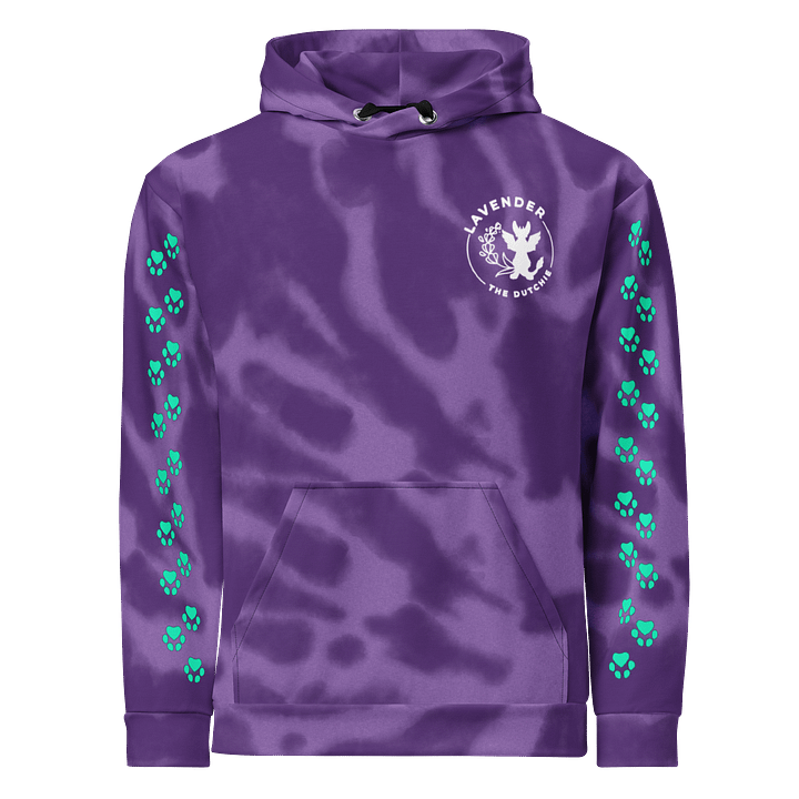 Lavender/Telephone Full Print Pullover Hoodie product image (1)