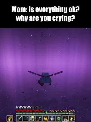 It hits even harder when you realize he’s in hardcore 😬🫥 • kha0ticx on twitch! #twitch #minecraft #twitchstreamer #minecraftmemes #gaming 