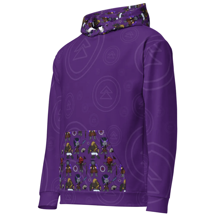 Ghost of tsushima ONI Hoodie (Purple) product image (3)