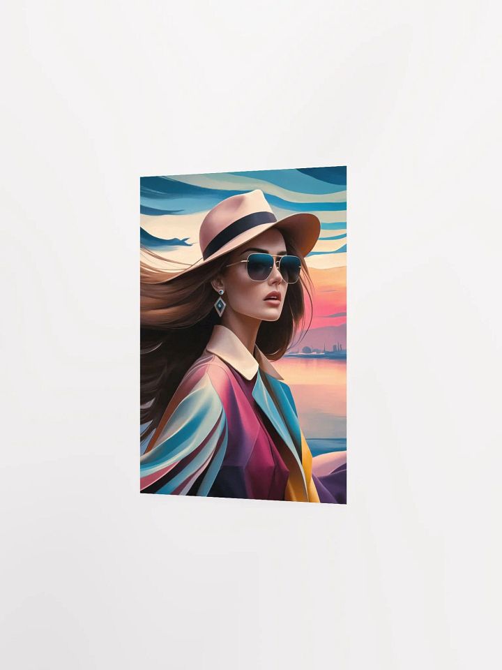 Abstract illustration of a Woman Poster - 19 product image (7)