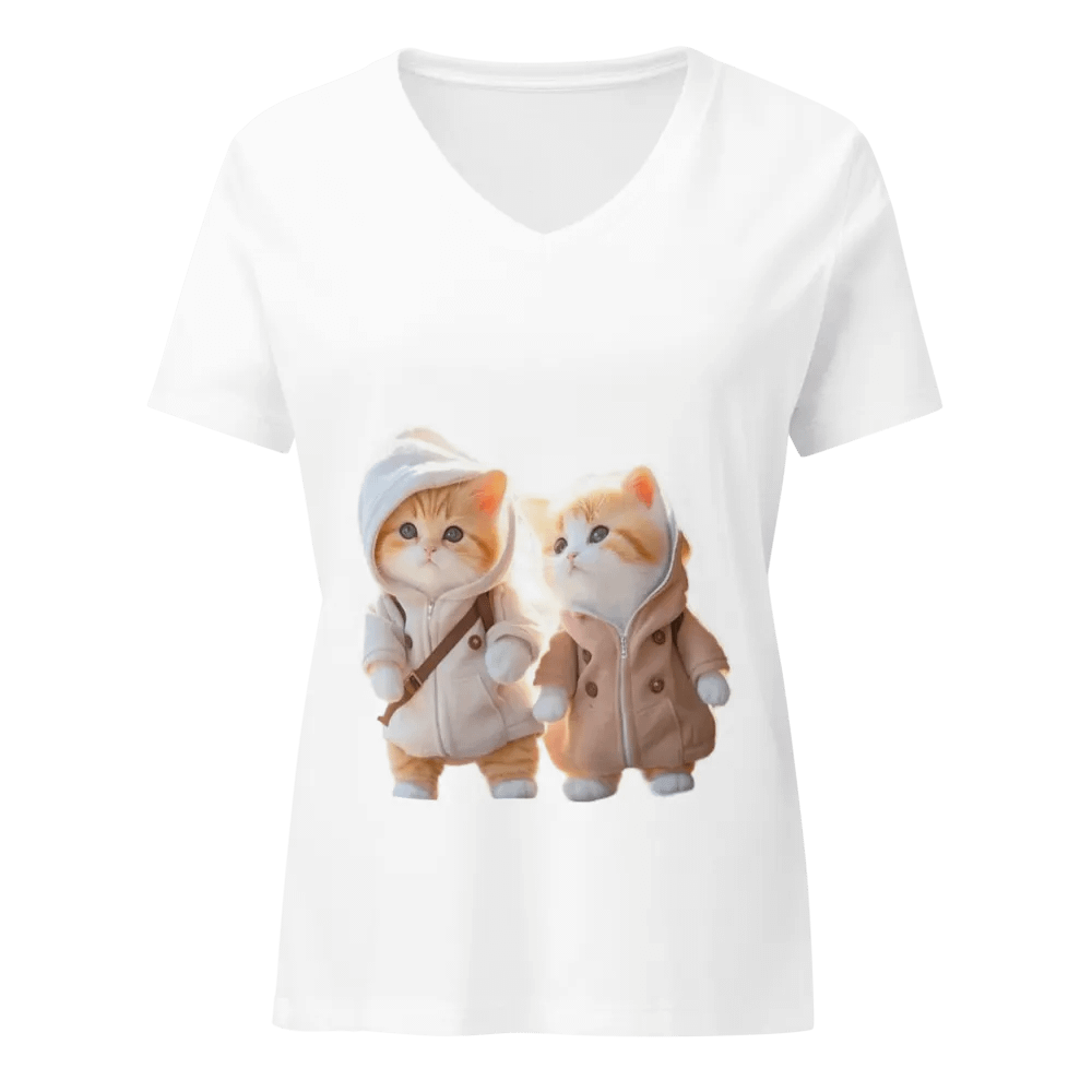 Bella+Canvas Women's Relaxed V-Neck T-Shirt product image (1)