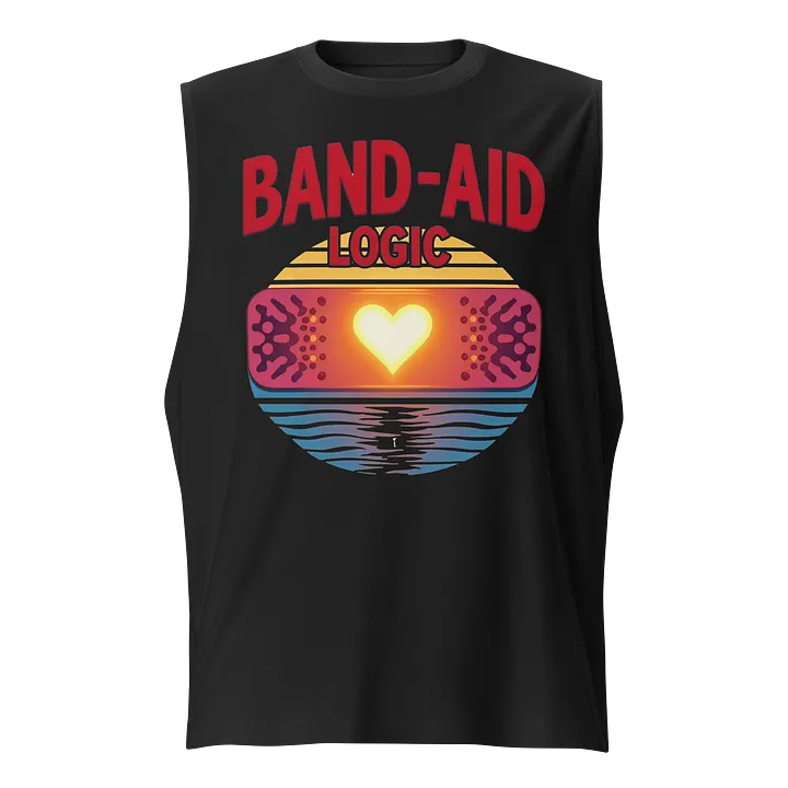 Heartfelt Band-Aid Logic Muscle Tank product image (1)