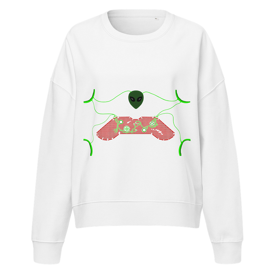 Neon Alien Gaming Circuit Women's Sweatshirt product image (1)