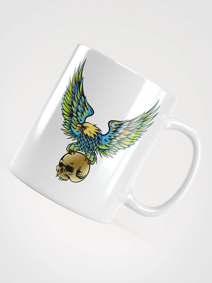 Vibrant Eagle with Skull Mug product image (12)