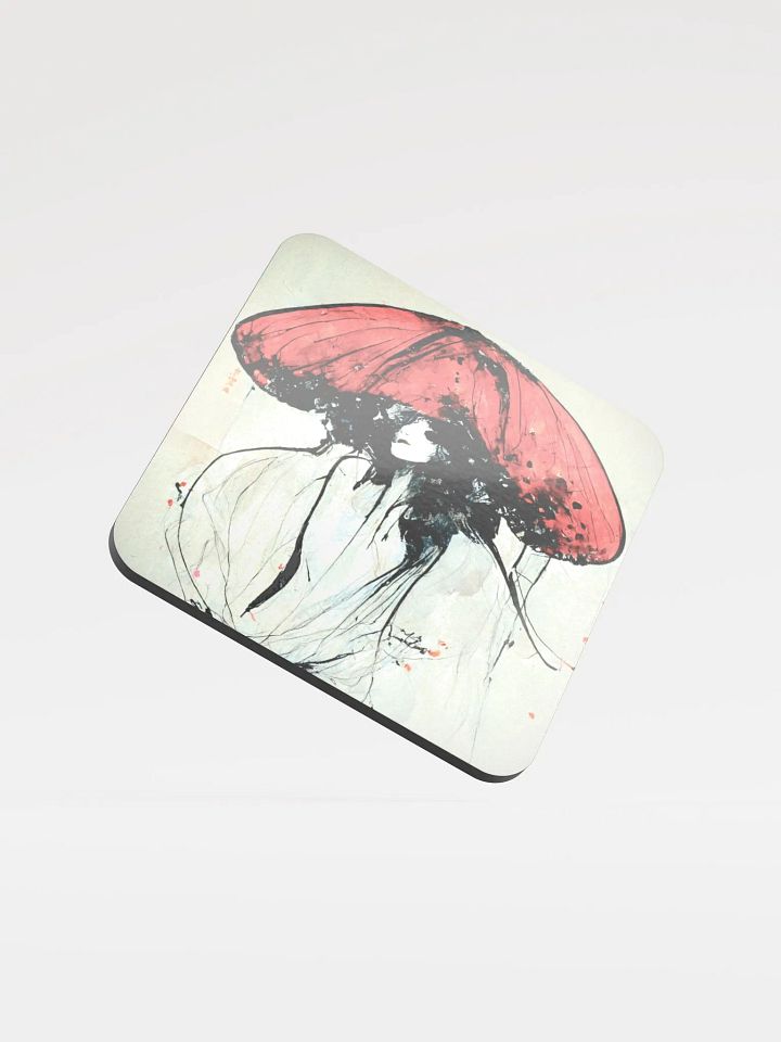 Expressive Red Hat Cork Coaster product image (1)