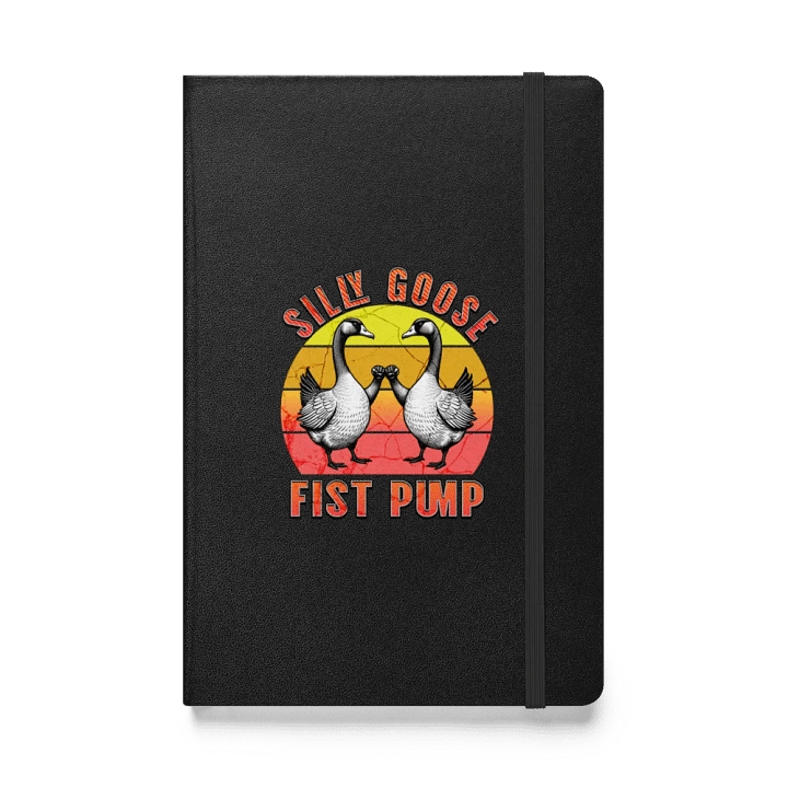 Silly Goose Fist Pump Hardcover Journal product image (1)
