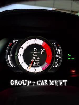 group 7 car meet #group7 #carsoftiktok #carmeet 